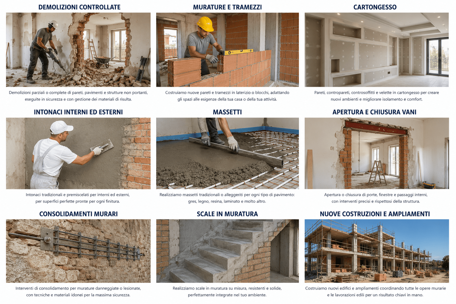 Nuove Costruzioni e Ampliamenti